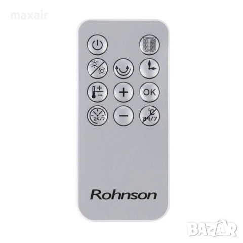 Стенен PTC конвектор с дистанционно управление Rohnson R-6068 * Гаранция 2 години, снимка 2 - Отоплителни печки - 51985773
