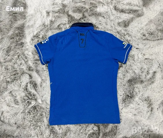 Мъжка тениска Helly Hansen HP Shore Polo Tee, Размер М, снимка 4 - Тениски - 46887556