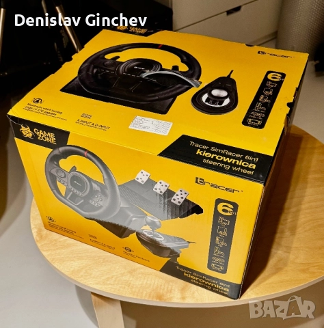 Волан с педали и скоростен лост Tracer 6 in 1, снимка 3 - Аксесоари - 52976997