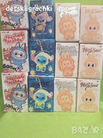 Лабубу,Лабубу Стич,Лабубу Макарон