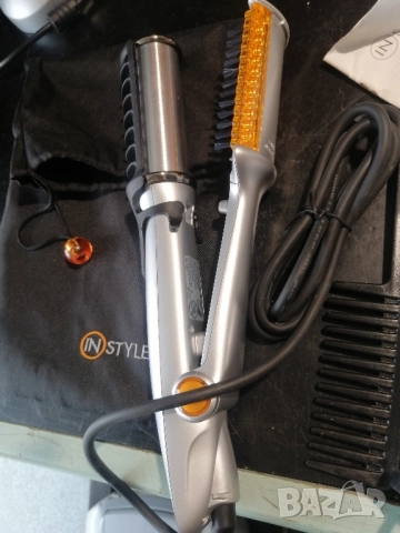 Въртяща се преса за коса, маша за коса, снимка 3 - Маши за коса - 51573620