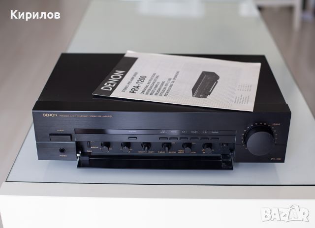 Продавам HIGH-END MOSFET предусилвател DENON PRA-1200 с RIAA корекция. Топ клас., снимка 1 - Ресийвъри, усилватели, смесителни пултове - 45447807