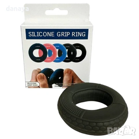 6461 Фитнес гума за стискане – тренажор за ръце и пръсти, снимка 2 - Фитнес уреди - 53779719