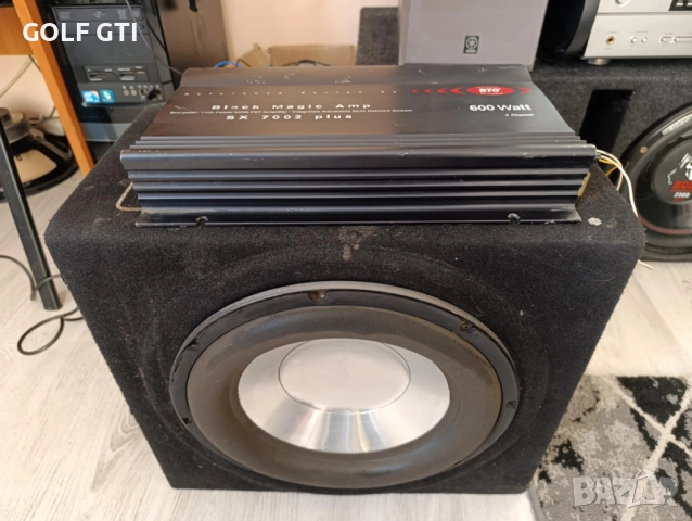 Бас каса 12 инча + усилвател