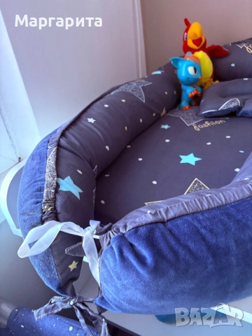 Бебешко гнездо, преносимо, двулицево,85/59/13 см, снимка 6 - Други - 51867165