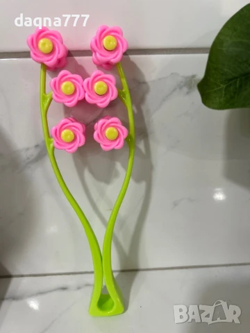 Лицев масажор, Масажор за лице, Масажен валяк тип цвете за V-образно лице, стягане и укрепване, снимка 10 - Масажори - 50704827