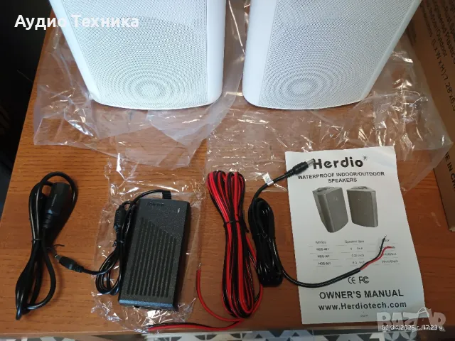 Активни Bluetooth колони Herdio. Чисто нови., снимка 6 - Тонколони - 49770457