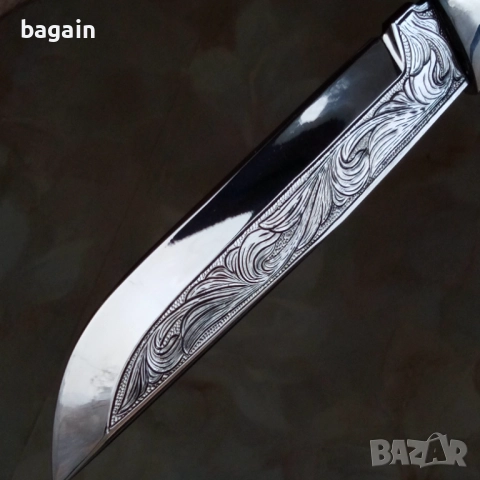 Български нож на Евгени Димов, ВМЗ Сопот., снимка 3 - Ножове - 52640045