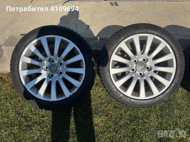 Гуми с джанти 18” Opel, снимка 2 - Гуми и джанти - 53930240