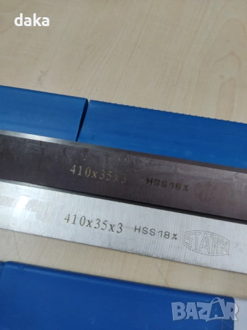 Ножове за абрихт /щрайхмус 410х35 мм, снимка 2 - Други машини и части - 53838622