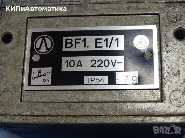 краен изключвател DDR VEB RTF Robotron BF1.E1/1 Limit Switch 10A 220V, снимка 3 - Резервни части за машини - 46086694