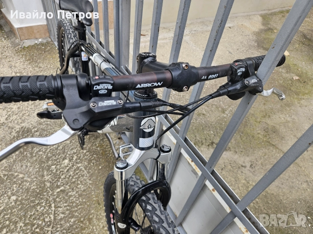 Хидравлика-алуминиев велосипед 26 цола ARROW-шест месеца гаранция, снимка 2 - Велосипеди - 52489538