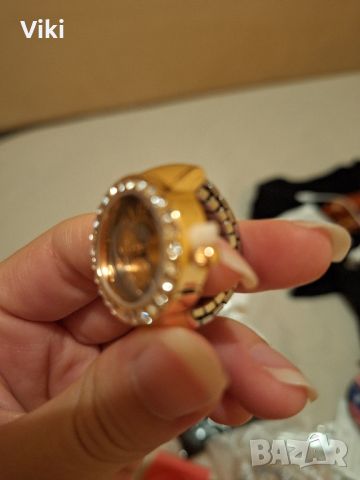 часовник пръстен , снимка 3 - Дамски - 46454480