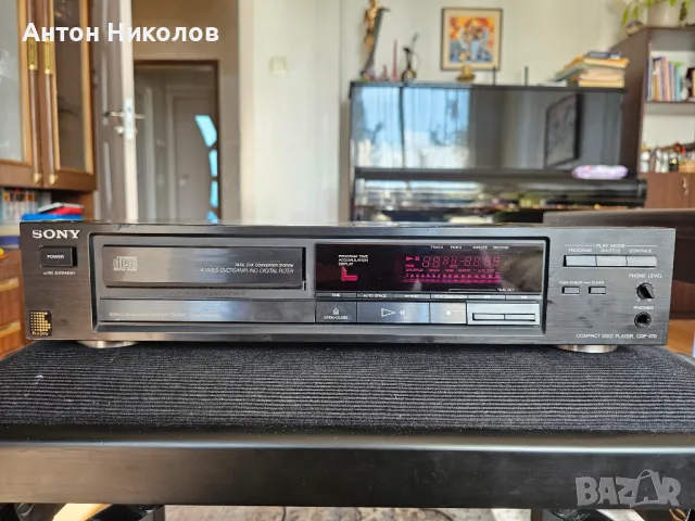 CD плеър SONY CDP-270, снимка 1 - Аудиосистеми - 49005145