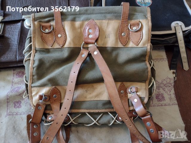 Стари чанти и раница, снимка 3 - Антикварни и старинни предмети - 45697306