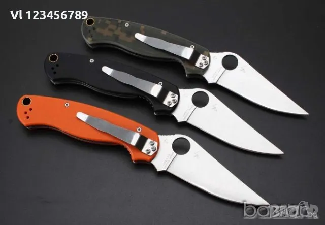 Сгъваем нож Spyderco CPM-S30V - FA35, 80х210мм, снимка 2 - Ножове - 48132542