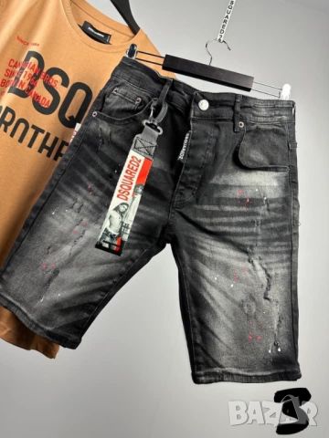 Dsquared мъжки къси дънки 3, снимка 4 - Дънки - 45761252