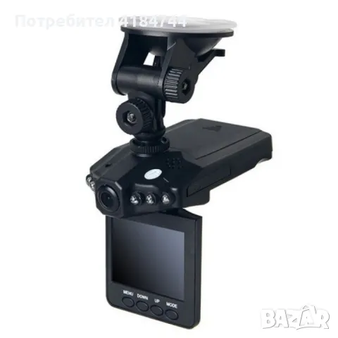 DVR H198 рекордер за автомобил Cycle recording функция ABS пластмаса -3Mpx AC12, снимка 3 - Аксесоари и консумативи - 46861319