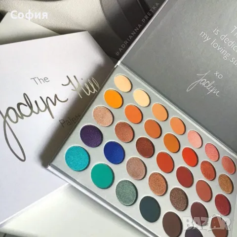 Палитра от 35 броя сенки за очи с удивителни цветове MORPH by Jaclyn Hill, снимка 2 - Декоративна козметика - 47753751