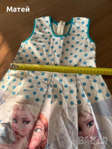 Детска рокля на " Стела" , Русе* С Елза и Анна от " Замръзналото кралство", снимка 2 - Детски рокли и поли - 52299878