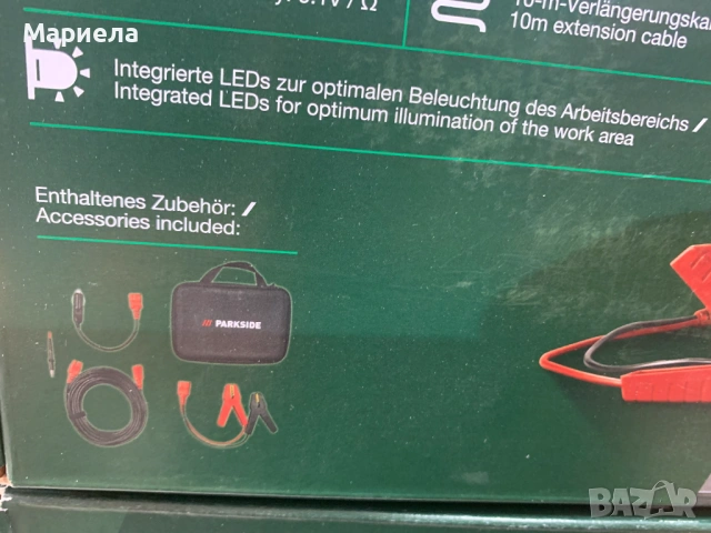 Тестер за електрически вериги на автомобил Parkside, снимка 2 - Други стоки за дома - 53985306