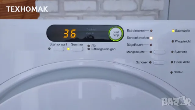 Сушилня MIELE 6кг. коминен тип, снимка 3 - Сушилни - 50381730