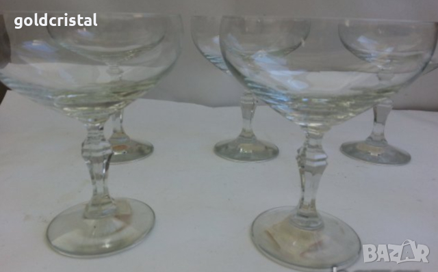 Стари стъклени чаши , снимка 2 - Антикварни и старинни предмети - 17535667
