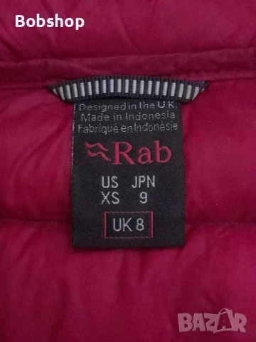 Дамско пухено яке RAB - Microlight Alpine Jacket , снимка 6 - Якета - 51624433