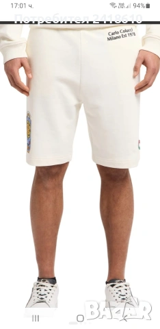 Carlo Colucci Milano Cotton Short Mens Size L / XL НОВО! ОРИГИНАЛ! Мъжки Къси Панталони!, снимка 3 - Къси панталони - 54196149
