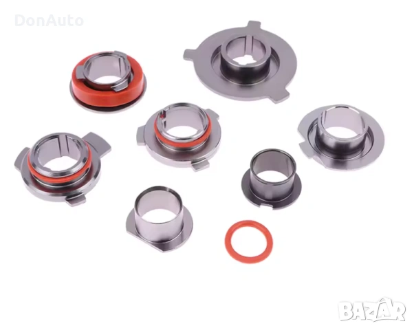 Комплект метални адаптери/преходници за фарове