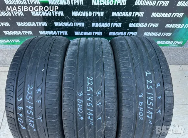 Гуми летни гума 225/45/17” Bridgestone TURANZA 001,RFT, снимка 2 - Гуми и джанти - 47443653