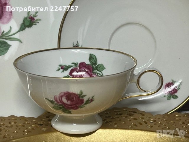 Троен сет порцелан AK Kaiser, снимка 2 - Антикварни и старинни предмети - 52895320