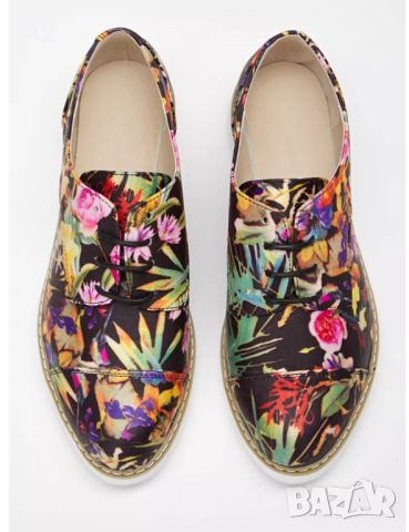 Многоцветни дамски обувки , снимка 1 - Маратонки - 46230968
