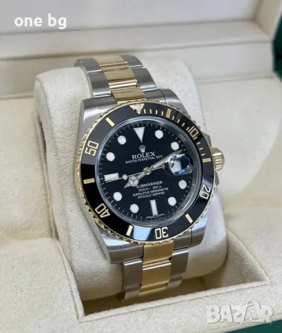 Rolex Submariner Two tone Black , снимка 3 - Мъжки - 48286620