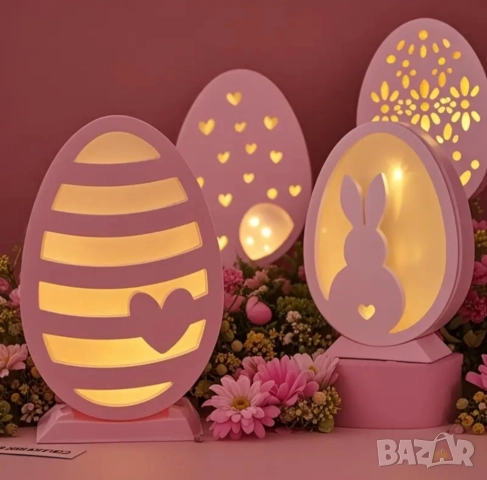 Комплект молдове 6 броя яйце за лампи, снимка 3 - Форми - 51742248