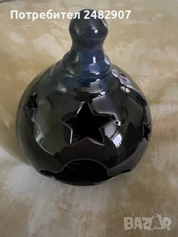 Стар керамичен свещник, снимка 14 - Антикварни и старинни предмети - 53391293