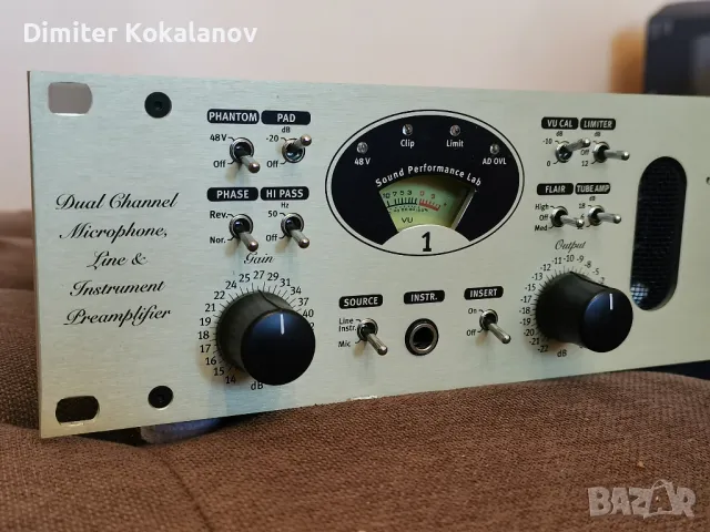 SPL GoldMike MKII 2485 Premium микрофонен предусилвател 2-канала, снимка 3 - Други - 49560751