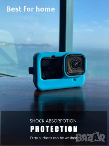 Силиконов , защитен  калъф Lammcou за камера Hero 12 11 10 9, снимка 7 - Чанти, стативи, аксесоари - 50848905