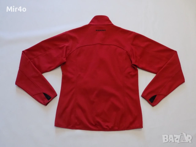 горнище mammut windstopper softshell суичър яке худи блуза фанела туризъм планина дамско оригинал M, снимка 2 - Спортни екипи - 49245436