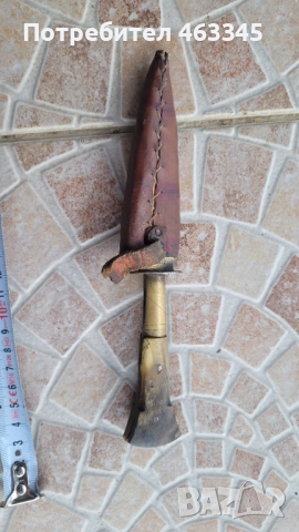 Нож, кама, кинжал. Персийска кама от 19-ти век, снимка 2 - Антикварни и старинни предмети - 52866809