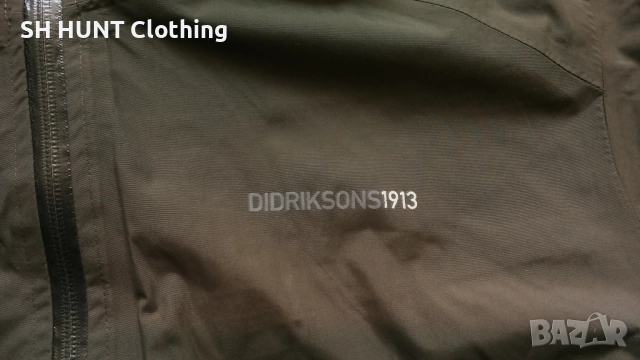 DIDRIKSONS SWEDEN STORMsystem Waterproof Jacket размер L за лов риболов яке водонепромокаемо - 1681, снимка 5 - Екипировка - 52829395