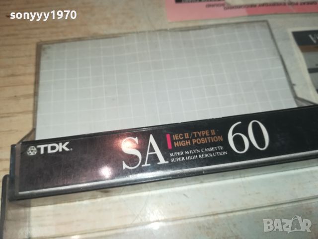 TDK SA60 TAPE 0508241928, снимка 3 - Аудио касети - 46811800