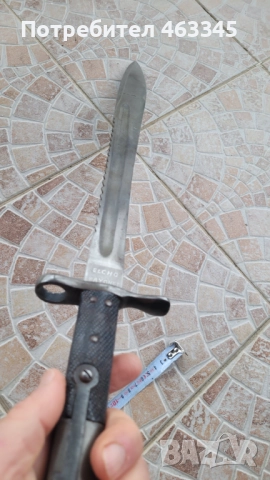 Щик, нож, байонет, британски, пионерски щик Елчо, трион, снимка 9 - Антикварни и старинни предмети - 52866648