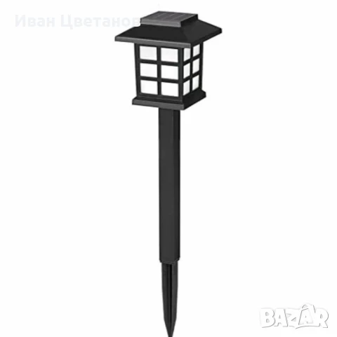 Соларна градинска лампа с ярка светлина SB-34
