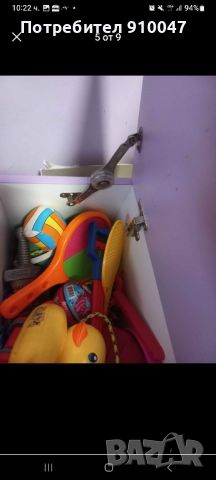 Детско обзавеждане в лилаво и бяло, снимка 5 - Мебели за детската стая - 45805034