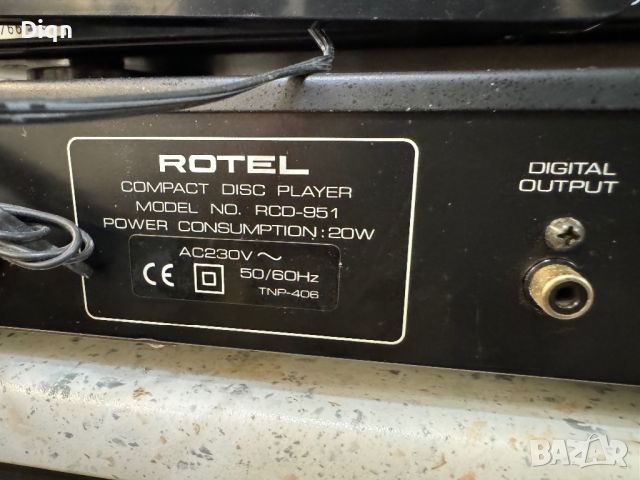 Rotel RCD-951 RT-950bx, снимка 9 - Ресийвъри, усилватели, смесителни пултове - 45736034