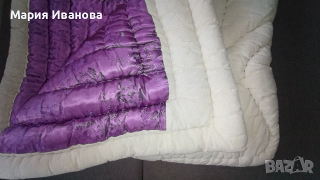 вълнен юрган завивка, снимка 3 - Олекотени завивки и одеяла - 53109098