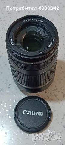 Обектив Canon EF-S 55-250mm 1:4-5.6 IS, снимка 5 - Обективи и филтри - 45413347