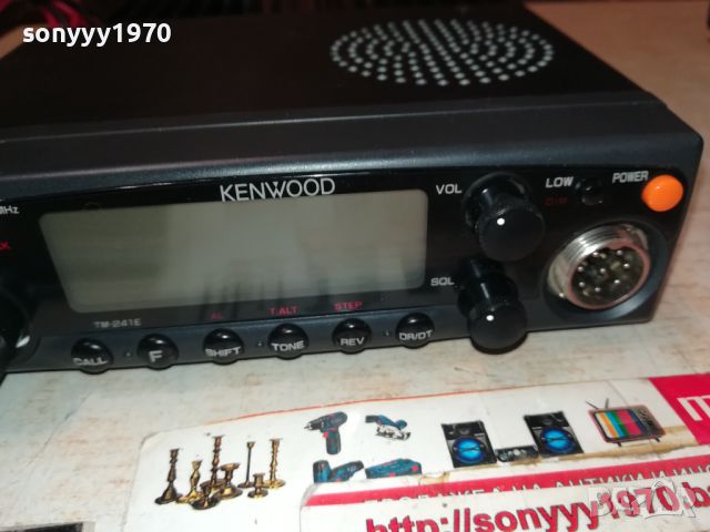 MADE IN JAPAN-kenwood-радиостанция без трубка 0307241002, снимка 5 - Ресийвъри, усилватели, смесителни пултове - 46452541