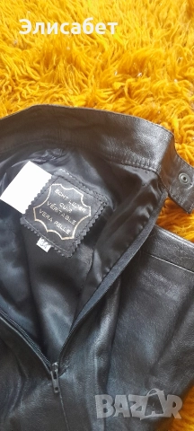 Дамска кожена пола 3/4, естествена кожа, снимка 14 - Поли - 52954201